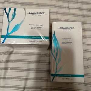 SeaSource Renewing Body Gelee and 5 in 1 Essential Massage oil -Never opened